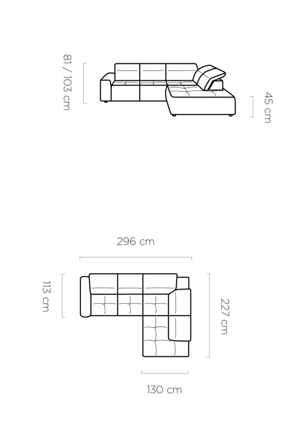 Colombo L - Canapé d'Angle