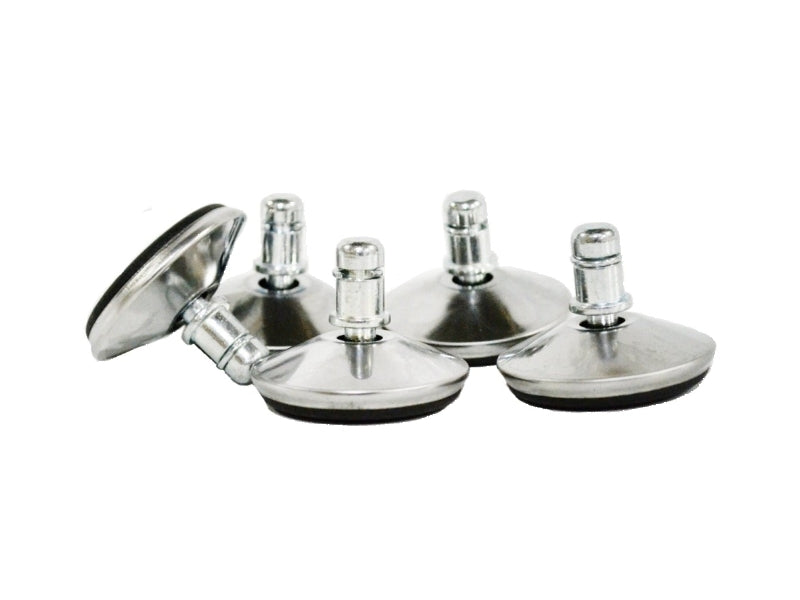 Set of 5 swivel chair glides