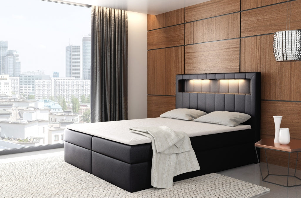 Aspen - Lit Coffre avec Matelas