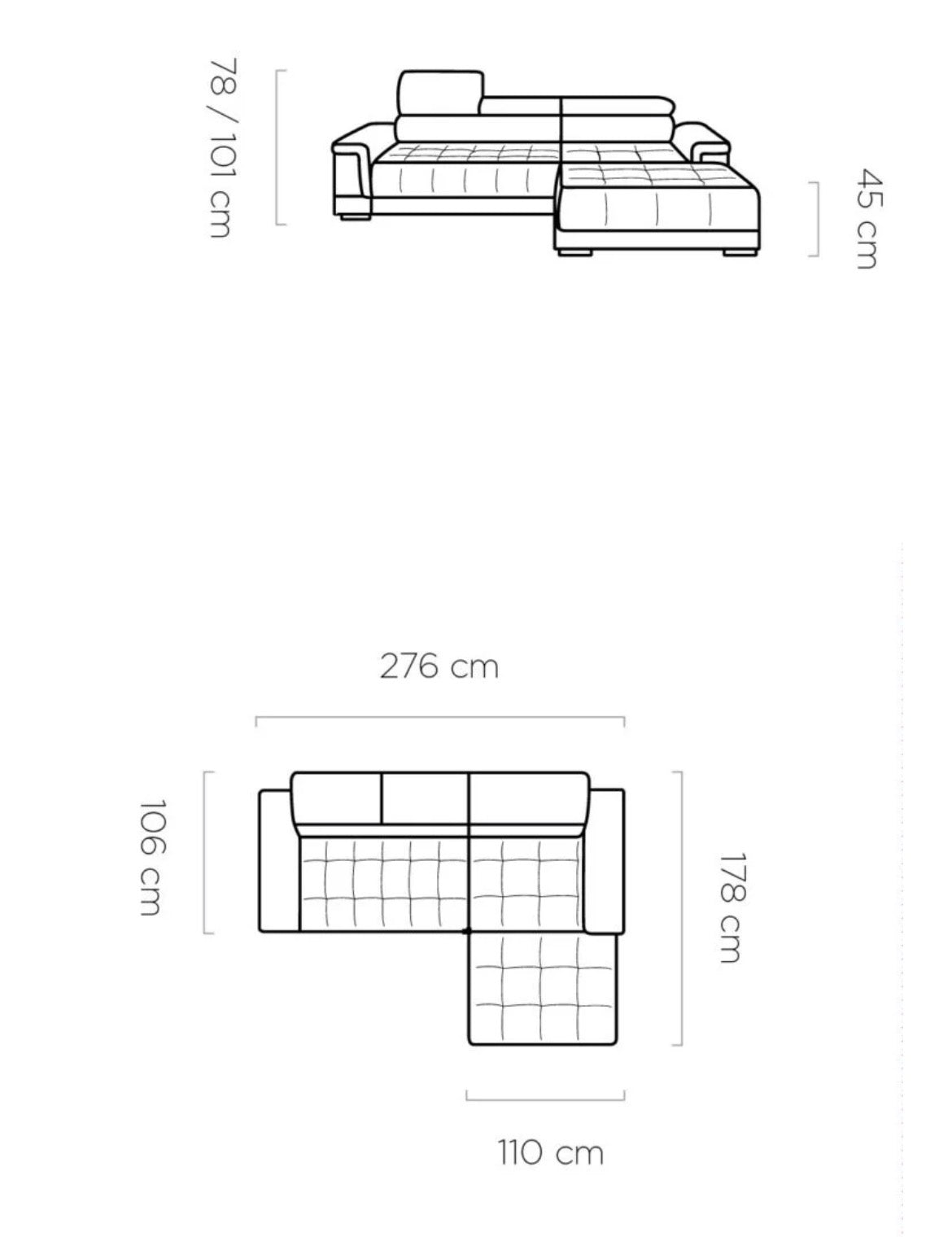 Campo Mini - Electric Corner Sofa