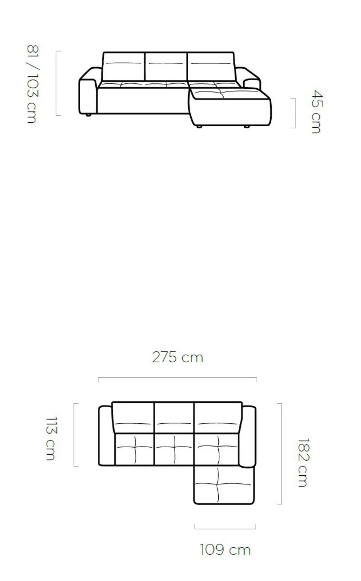 Colombo Mini - Corner Sofa