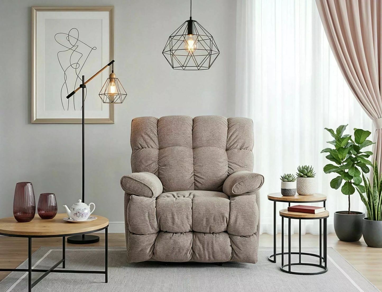 Homer Raven Sofa Bed